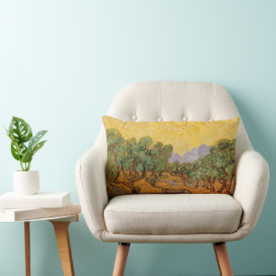 Vincent van Gogh - Olijfbomen, Gele Lucht en Zon Kussen