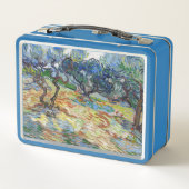 Vincent van Gogh - Olijfbomen: helderblauwe lucht (Achterkant)