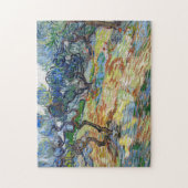 Vincent van Gogh - Olijfbomen: helderblauwe lucht Legpuzzel (Verticaal)