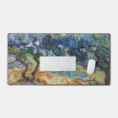 Vincent van Gogh - Olijfbomen: Heldere blauwe heme Bureaumat (Keyboard & Muis)