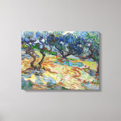 Vincent van Gogh - Olijfbomen: Heldere blauwe heme Canvas Afdruk (Voorkant)