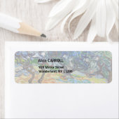 Vincent van Gogh - Olijfbomen: Heldere blauwe heme Etiket (Insitu)