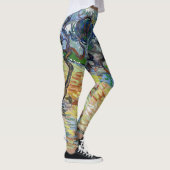 Vincent van Gogh - Olijfbomen: Heldere blauwe heme Leggings (Rechts)