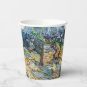Vincent van Gogh - Olijfbomen: Heldere blauwe heme Papieren Bekers (Links)