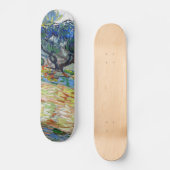 Vincent van Gogh - Olijfbomen: Heldere blauwe heme Persoonlijk Skateboard (Voorkant)