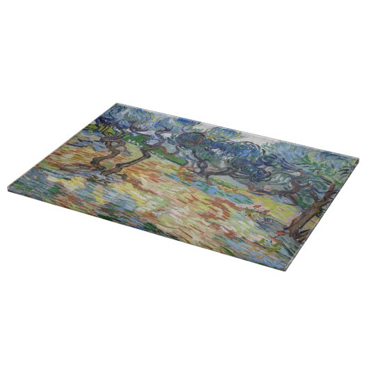 Vincent van Gogh - Olijfbomen: Heldere blauwe heme Snijplank (Hoek)