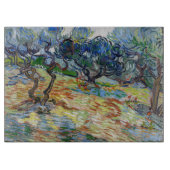 Vincent van Gogh - Olijfbomen: Heldere blauwe heme Snijplank (Voorkant)