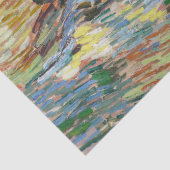 Vincent van Gogh - Olijfbomen: Heldere blauwe heme Tissuepapier (Detail)