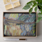 Vincent van Gogh - Olijfbomen: Heldere blauwe heme Tissuepapier (Geschenk)