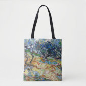 Vincent van Gogh - Olijfbomen: Heldere blauwe heme Tote Bag (Voorkant)