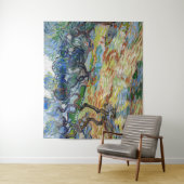 Vincent van Gogh - Olijfbomen: Heldere blauwe heme Wandkleed (In situ)