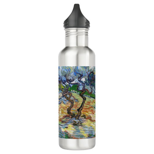 Vincent van Gogh - Olijfbomen: Heldere blauwe heme Waterfles (Links)