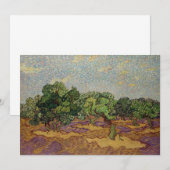 Vincent van Gogh - Olijfbomen Kaart (Voorkant / Achterkant)