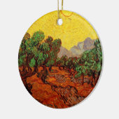 Vincent van Gogh Olijfbomen Keramisch Ornament (Links)