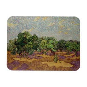 Vincent van Gogh - Olijfbomen Magneet