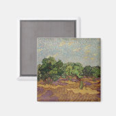 Vincent van Gogh - Olijfbomen Magneet (Voorkant / Achterkant)