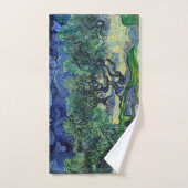 Vincent van Gogh - Olijfbomen met de Alpilles Bad Handdoek (Handdoek)