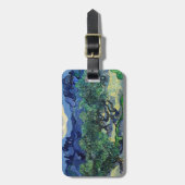 Vincent van Gogh - Olijfbomen met de Alpilles Bagagelabel (Voorkant verticaal)