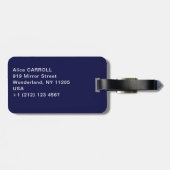 Vincent van Gogh - Olijfbomen met de Alpilles Bagagelabel (Achterkant horizontaal)