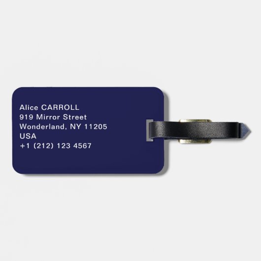 Vincent van Gogh - Olijfbomen met de Alpilles Bagagelabel (Achterkant horizontaal)