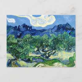 Vincent van Gogh, Olijfbomen met de Alpilles Briefkaart