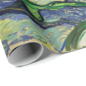 Vincent van Gogh - Olijfbomen met de Alpilles Cadeaupapier (Rol Hoek)