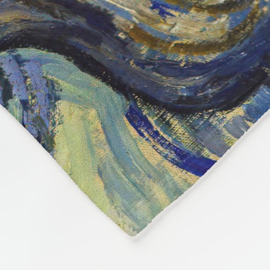 Vincent van Gogh - Olijfbomen met de Alpilles Fleece Deken (Hoek)