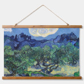 Vincent van Gogh - Olijfbomen met de Alpilles Hangend Wandkleed (Voorkant)
