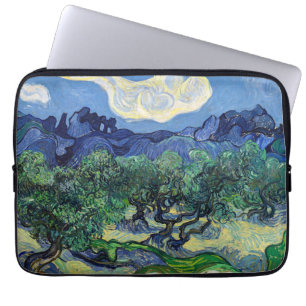 Vincent van Gogh - Olijfbomen met de Alpilles Laptop Sleeve