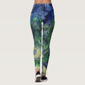 Vincent van Gogh - Olijfbomen met de Alpilles Leggings (Achterkant)