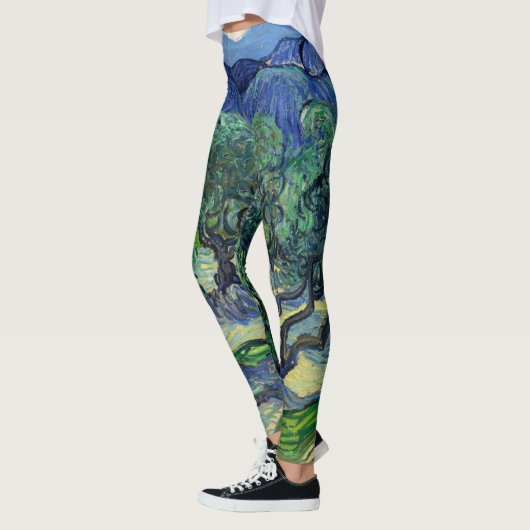 Vincent van Gogh - Olijfbomen met de Alpilles Leggings (Links)
