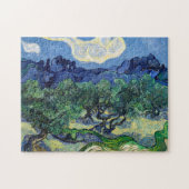 Vincent van Gogh - Olijfbomen met de Alpilles Legpuzzel (Horizontaal)