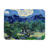 Vincent van Gogh - Olijfbomen met de Alpilles Magneet (Horizontaal)