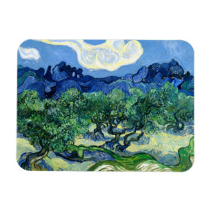 Vincent van Gogh, Olijfbomen met de Alpilles Magneet