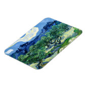 Vincent van Gogh, Olijfbomen met de Alpilles Magneet (Linkerzijde)