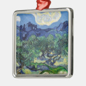 Vincent van Gogh - Olijfbomen met de Alpilles Metalen Ornament (Links)