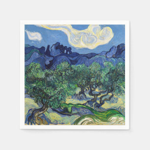 Vincent van Gogh - Olijfbomen met de Alpilles Servet