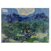 Vincent van Gogh - Olijfbomen met de Alpilles Snijplank (Voorkant)