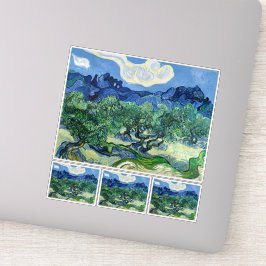 Vincent van Gogh, Olijfbomen met de Alpilles Sticker