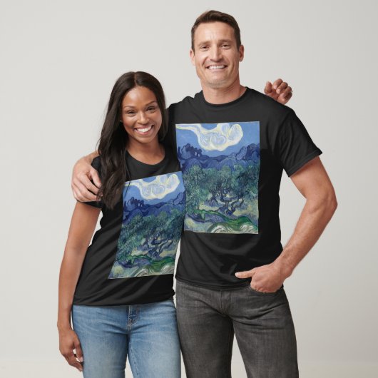 Vincent Van Gogh - Olijfbomen met de Alpilles T-shirt (Unisex)