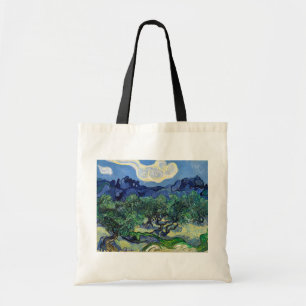 Vincent van Gogh - Olijfbomen met de Alpilles Tote Bag