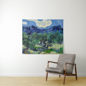 Vincent van Gogh - Olijfbomen met de Alpilles Wandkleed (In Situ (horizontaal))