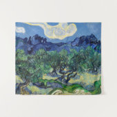 Vincent van Gogh - Olijfbomen met de Alpilles Wandkleed (Voorkant (horizontaal))