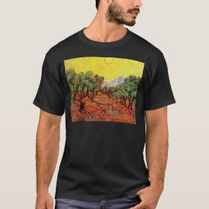 Vincent Van Gogh - Olijfbomen met gele lucht T-shirt