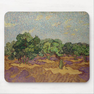 Vincent van Gogh - Olijfbomen Muismat