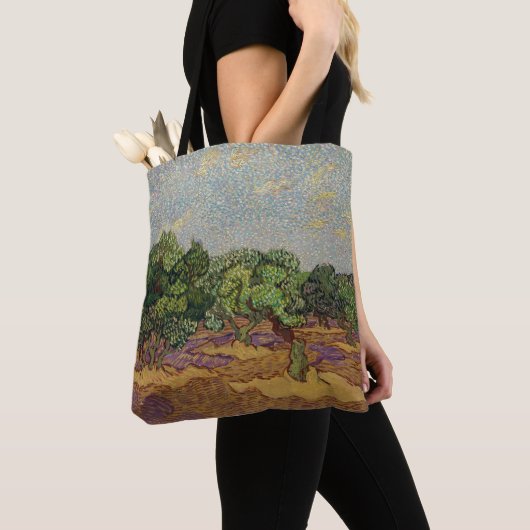 Vincent van Gogh - Olijfbomen Tote Bag (Dichtbij)
