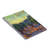 Vincent Van Gogh Olijfboomgaard Impressionisme Kun Notitieboek (Rechterzijde)
