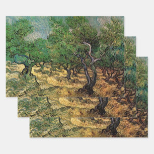 Vincent van Gogh - Olijfboomgaard Inpakpapier Vel