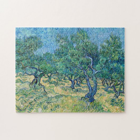 Vincent van Gogh - Olijfboomgaard Legpuzzel (Horizontaal)