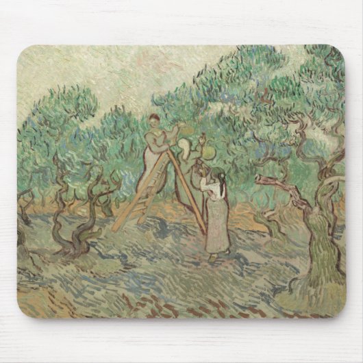 Vincent Van Gogh | Olijfboomgaard Muismat (Voorkant)